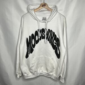 Mood Swings Not in the Mood Swirl Logo Hoodie worn by Cash Bently L